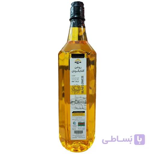 روغن افتابگردان فرابکر 1 لیتری مزرعه مخصوص پخت و پز ، سالاد و سرخ کردن با حرارت ملایمSunflower Oil Farabeker Standard