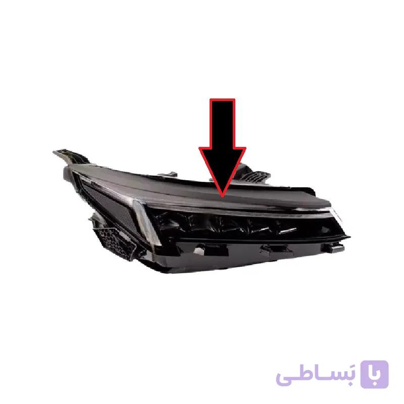 طلق چراغ جلو KMC J7