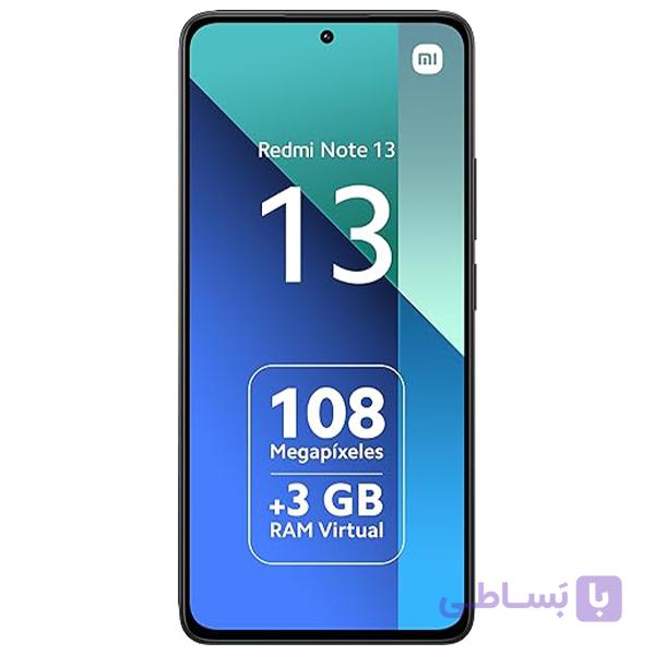 گوشی شیائومیnote13 ظرفیت 256 گیگابایت و مقدار رم 8 گیگابایت