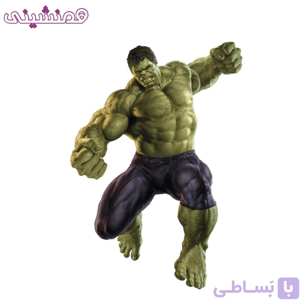 استند چوبی جشن و تولد شخصیت هالک کد 04 مدل قهرمانان اونجرز
