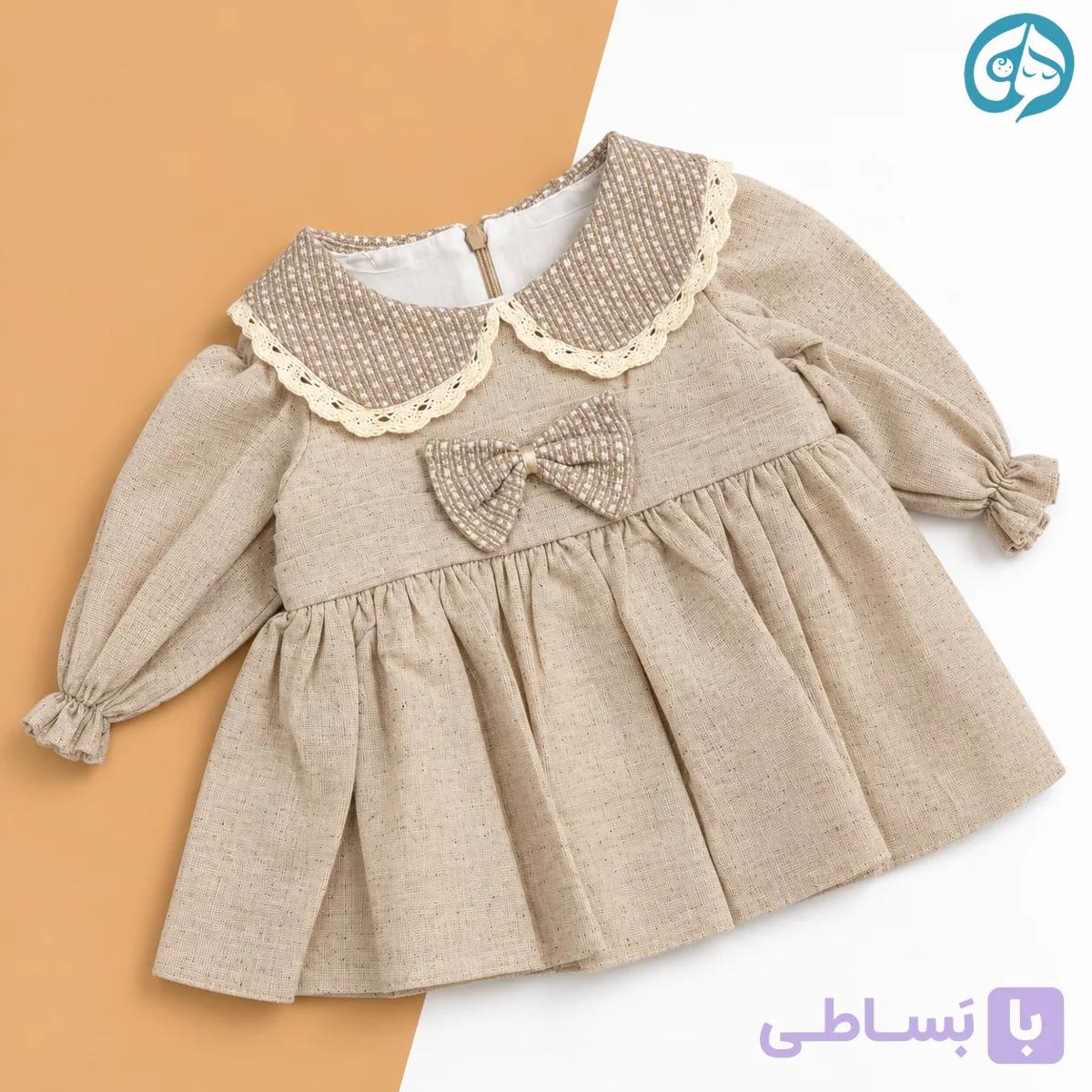 پیراهن دخترانه پاییون — تصویر 1