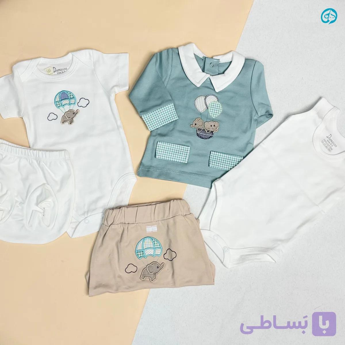ست 5 تکه دانالو فیل و بالن — تصویر 1