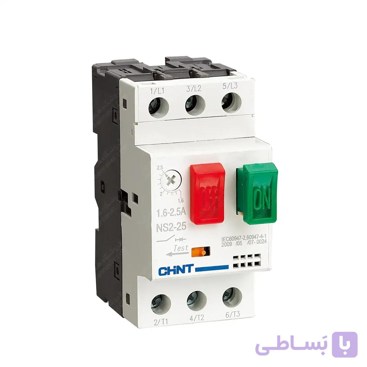 کلید حرارتی (محافظ موتور) MPCB مدل NS2-80B 25:40 چینت — تصویر 1