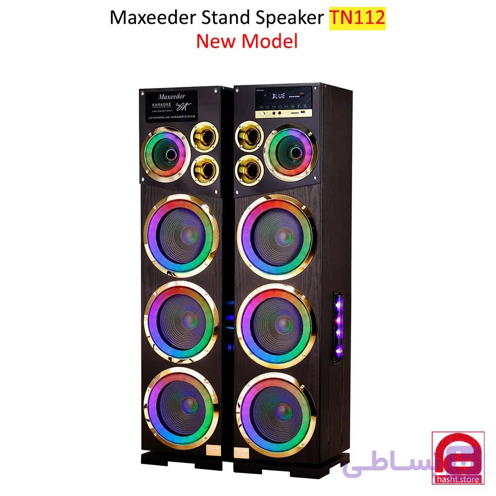 اسپیکر مکسیدر مدل TN112 رقص نوردار، 6 ساب 10 اینچ، نورپردازی LED