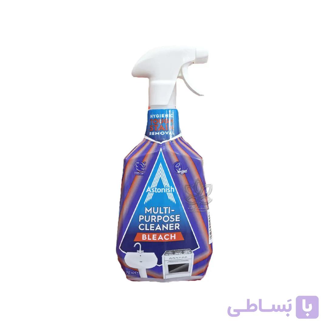 اسپری پاک کننده چند منظوره با سفید کننده ۷۵۰ میل استونیش – astonish — تصویر 1