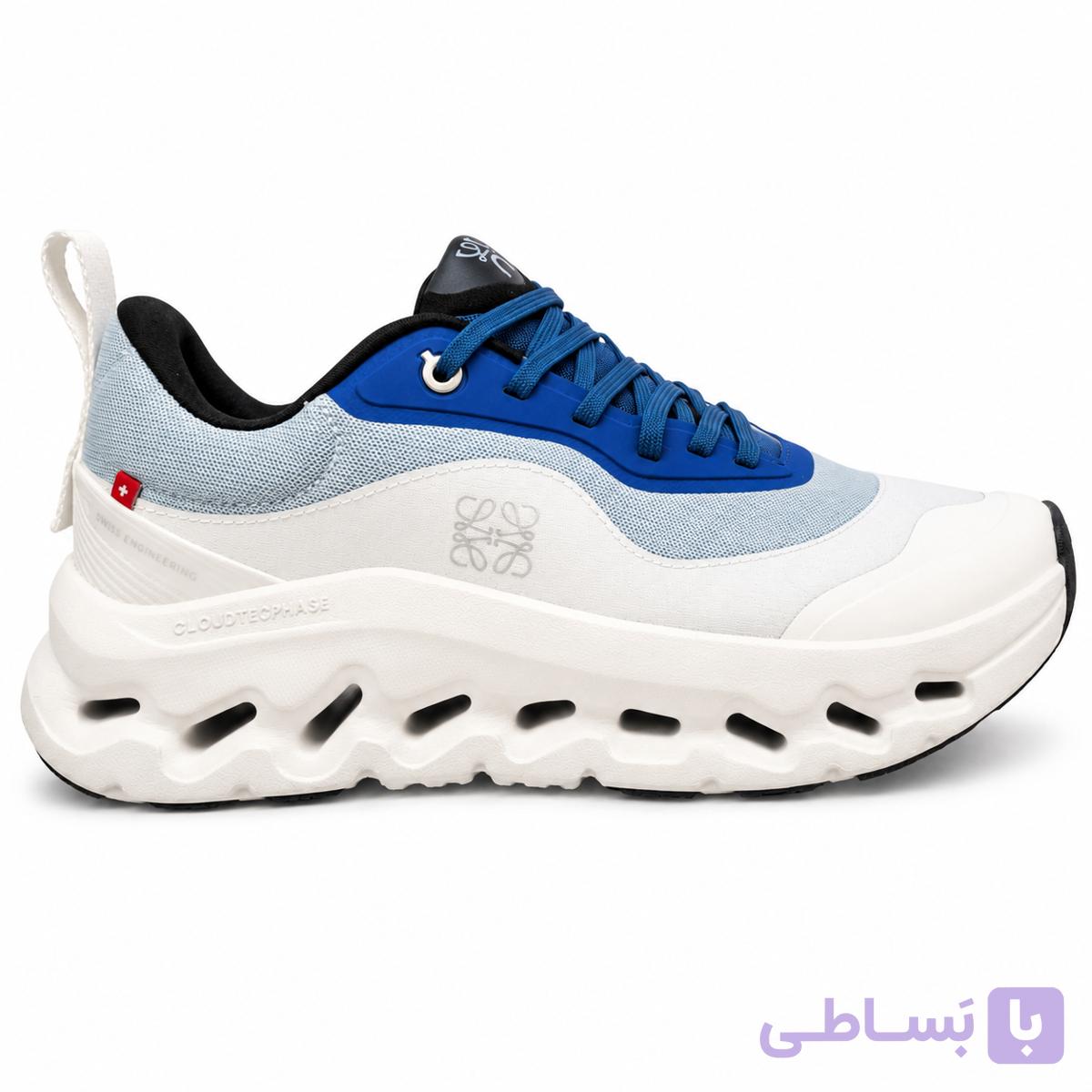 کتونی مردانه On Running Loewe Cloudtilt سفید آبی | Helles Sport ⭐️