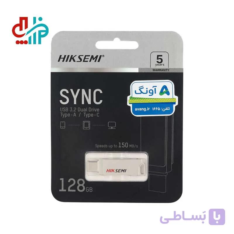 فلش 128 گیگ HIKSEMI مدل SYNC E327C U3 — تصویر 1
