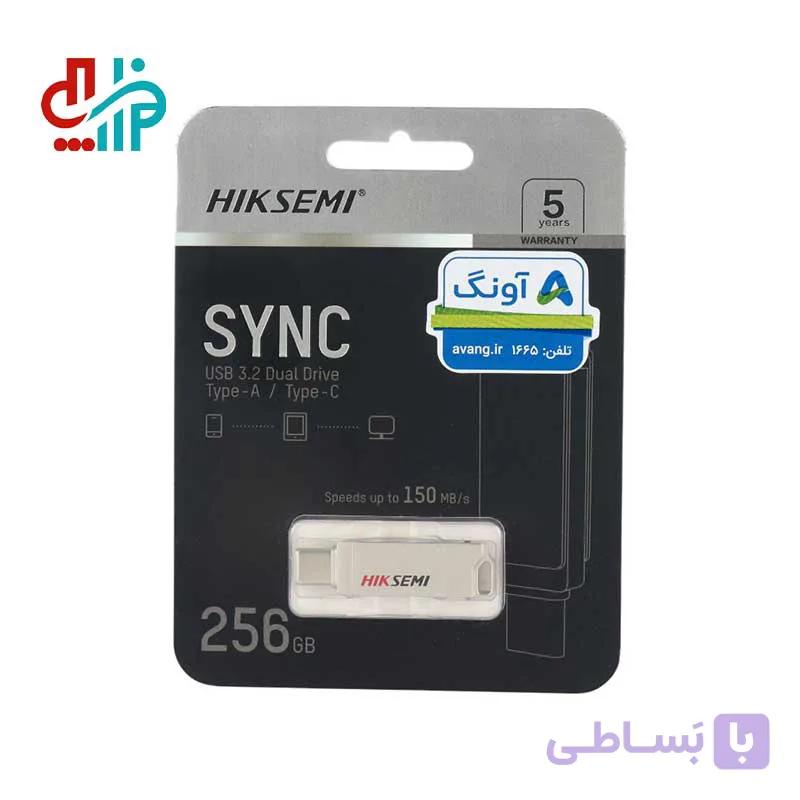 فلش 256 گیگ HIKSEMI مدل SYNC E327C U3 — تصویر 1