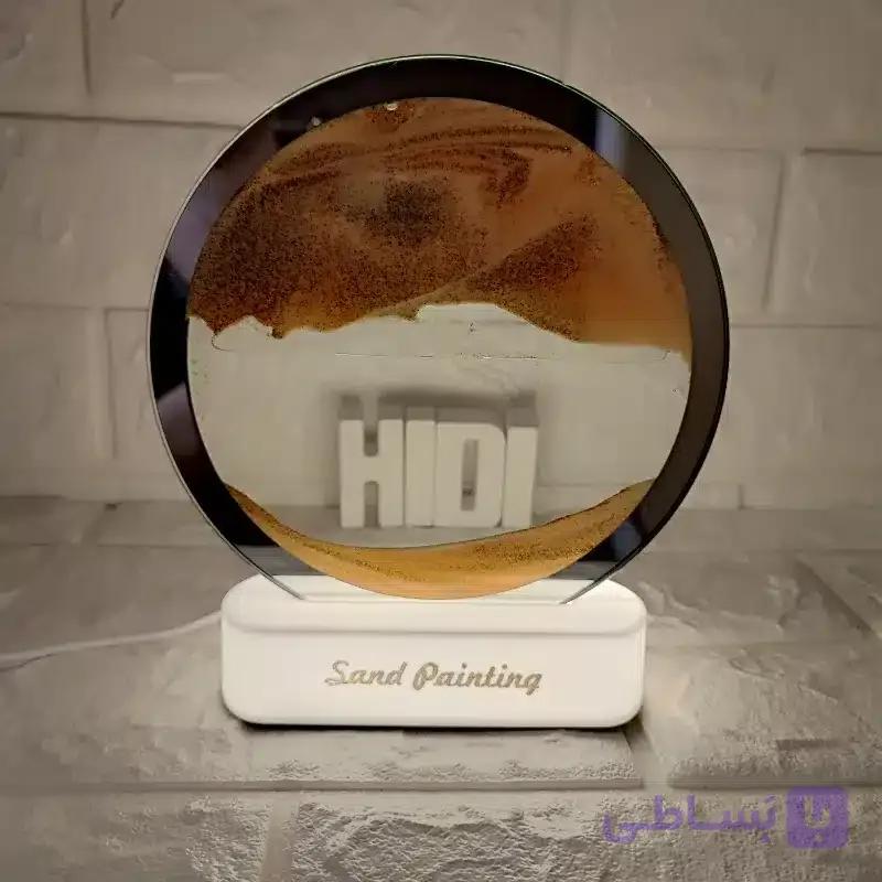 چراغ خواب شنی سه بعدی وارداتی سند پیتینگ | Sand Painting