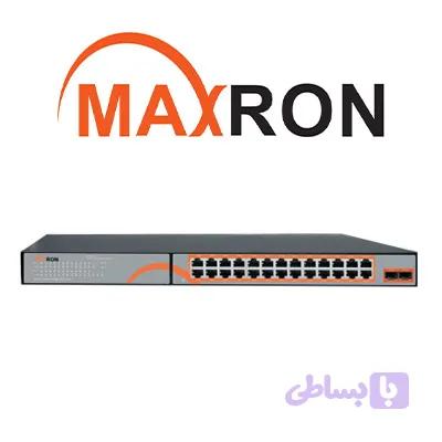 سوئیچ 24 پورت مکسرون مدل MSW-5224GPL-2GL-300I