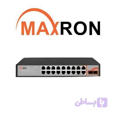 سوئیچ 16 پورت مکسرون مدل MSW-3216FPH-2GL-250I