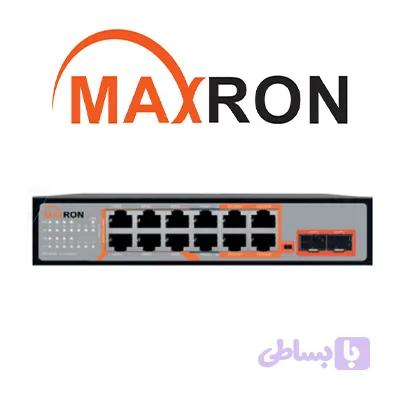 سوئیچ 8 پورت مکسرون مدل MSW-3208FPH-4GL-120I