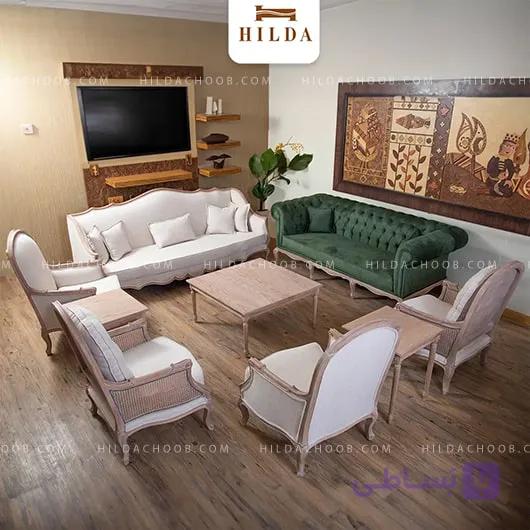 مبل کلاسیک مدل آنا - 10 نفره