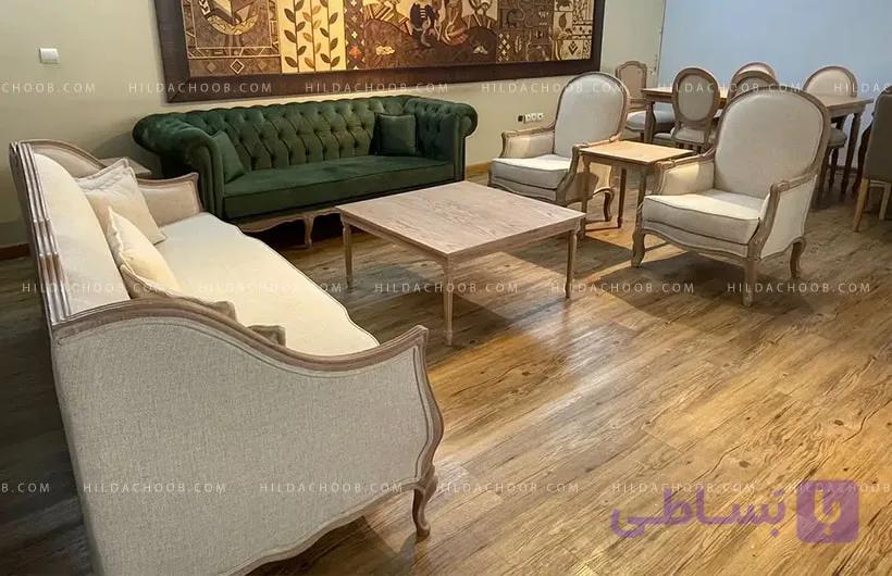 مبل کلاسیک مدل آنا - 8 نفره