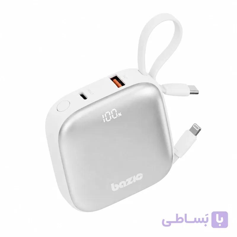 پاوربانک بازیک مدل Fusion ظرفیت 10000 میلی‌آمپر ساعت