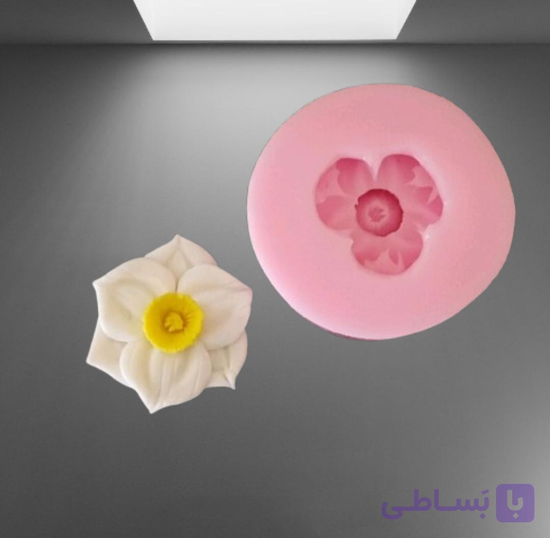 قالب سیلیکونی گل نرگس ۳.۵ سانت