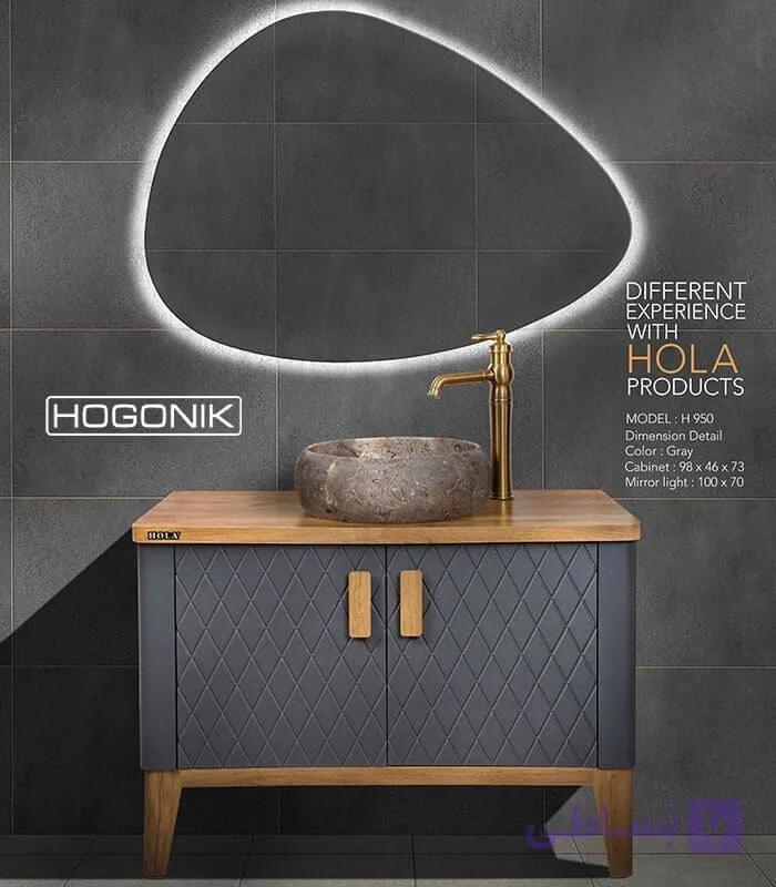 روشویی کابینتی هُلا H950 — تصویر 1