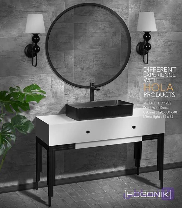 روشویی کابینتی هُلا HD1202 — تصویر 1