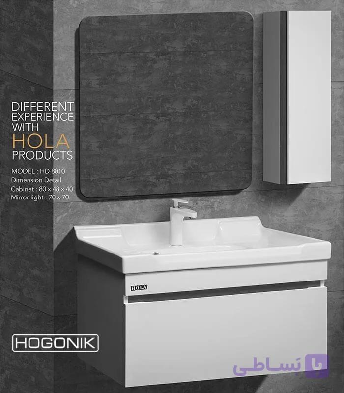 روشویی کابینتی هُلا HD8010 — تصویر 1