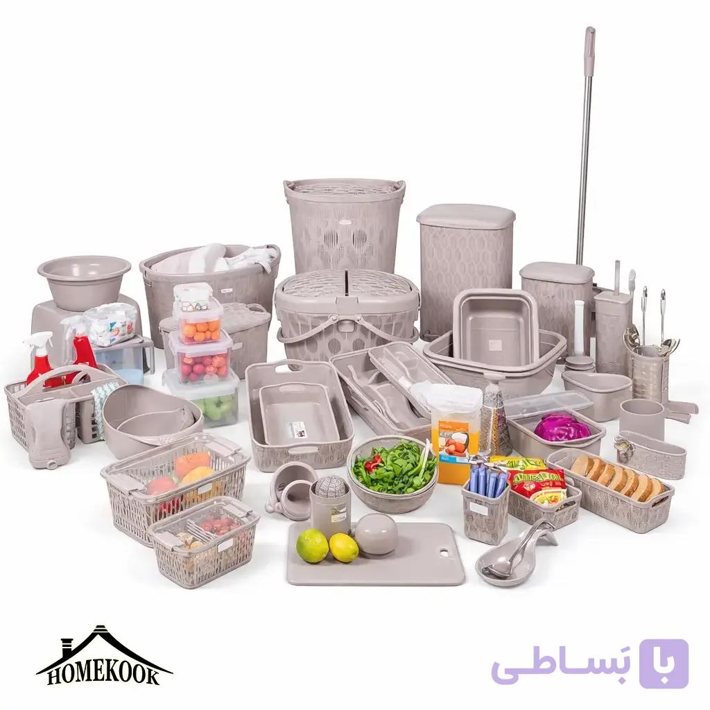 سرویس جهیزیه 83 پارچه فلورا هومکت — تصویر 1