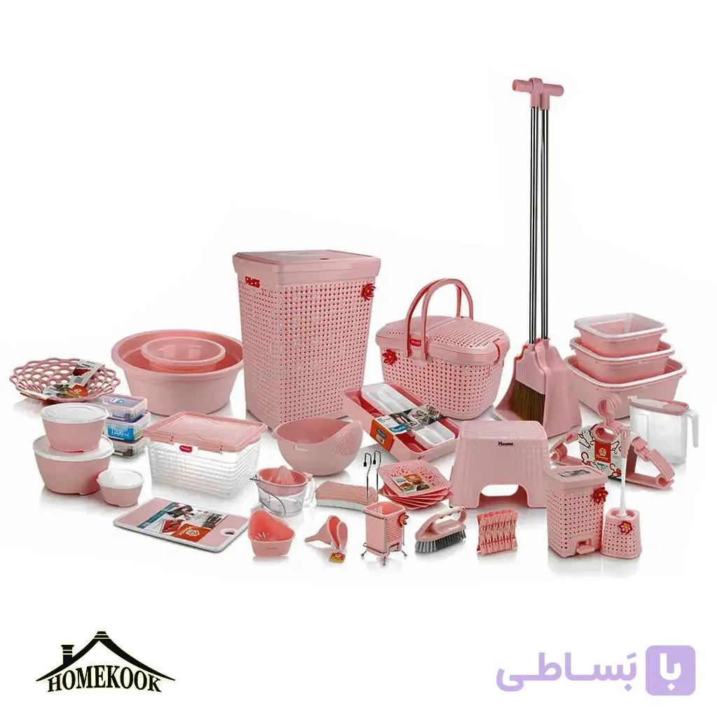 سرویس جهیزیه ۵۸ پارچه هوم کت مدل درین — تصویر 1