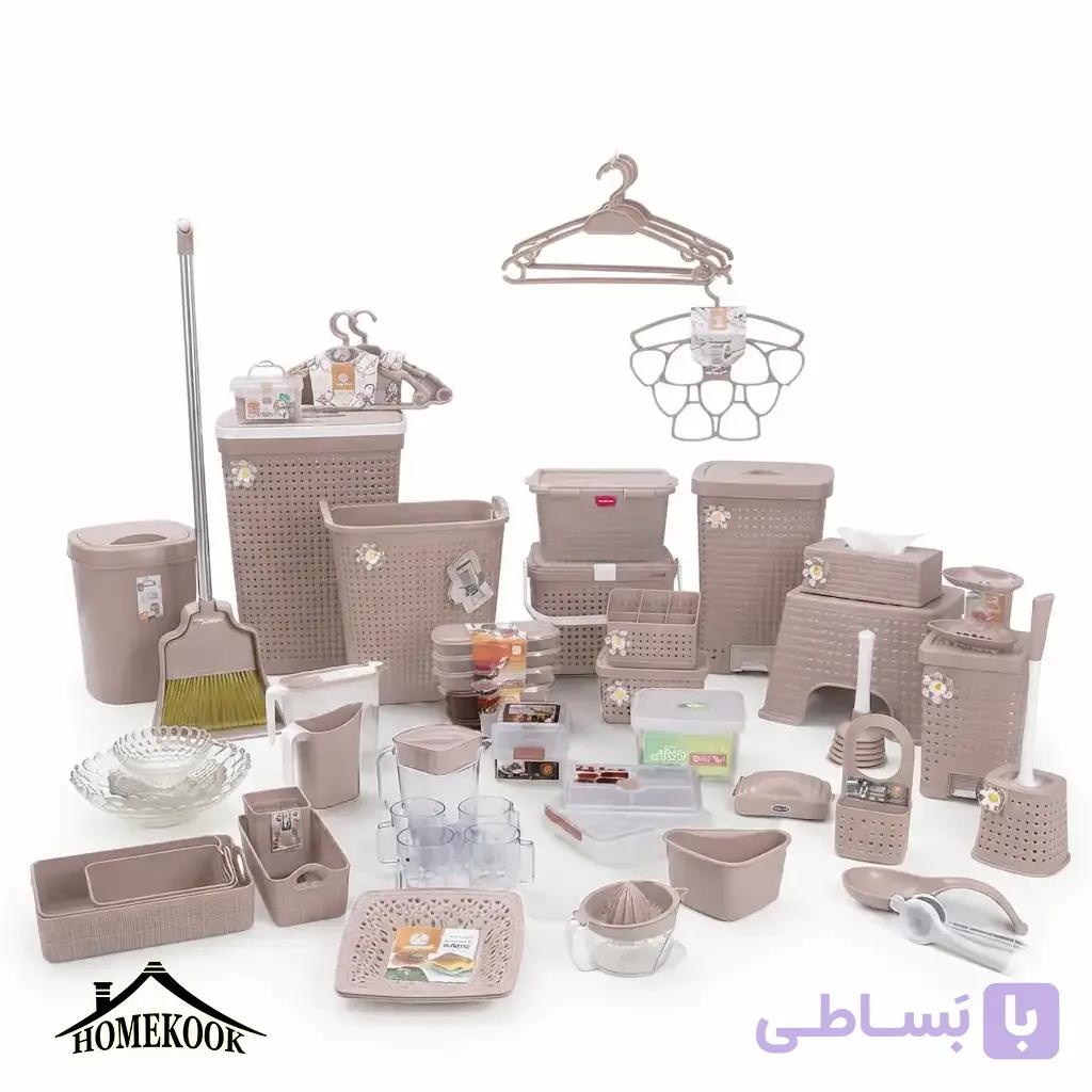 سرویس جهیزیه ۸۵ پارچه دلیار هوم کت — تصویر 1