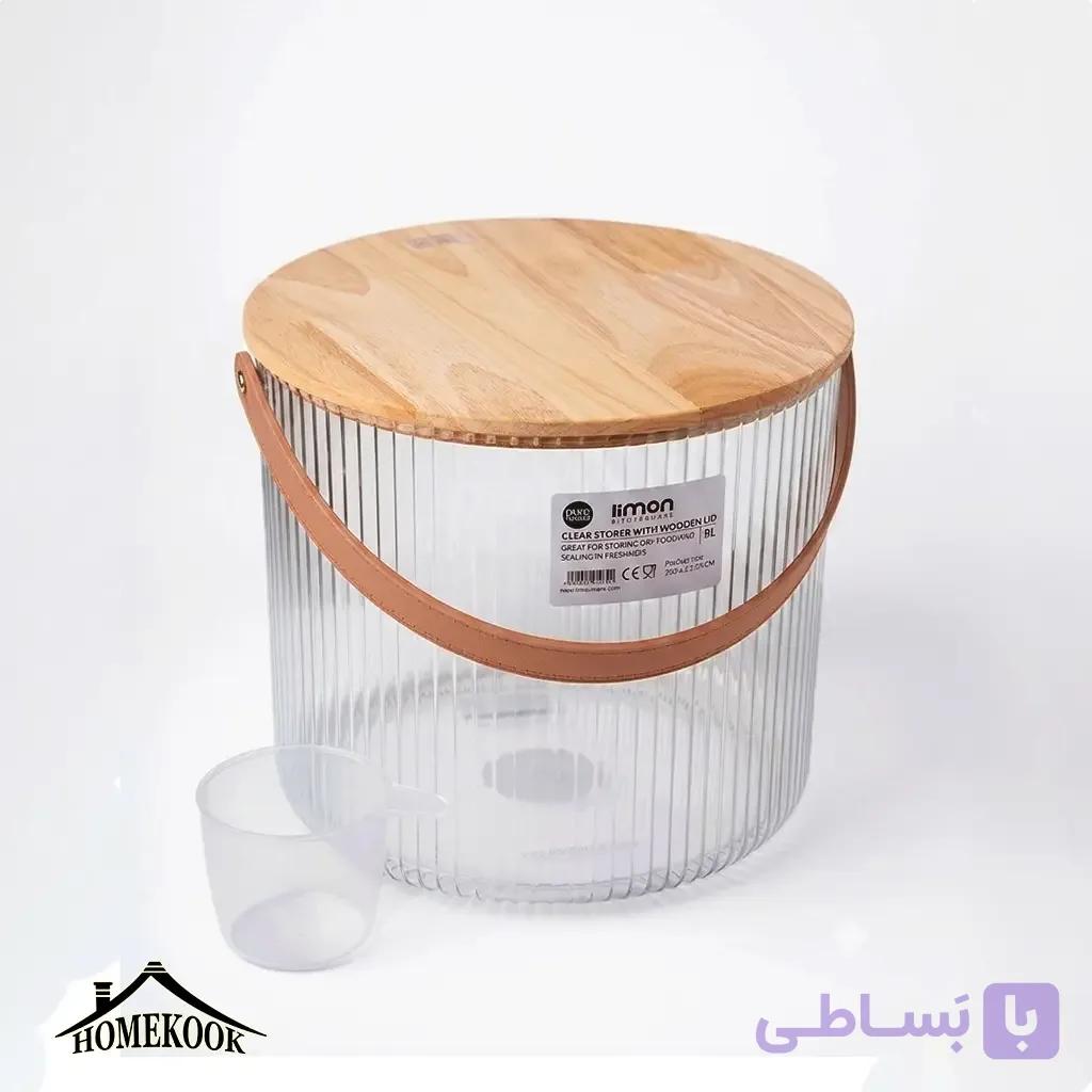 جا برنجی لیمون درب چوبی 9 کیلو — تصویر 1