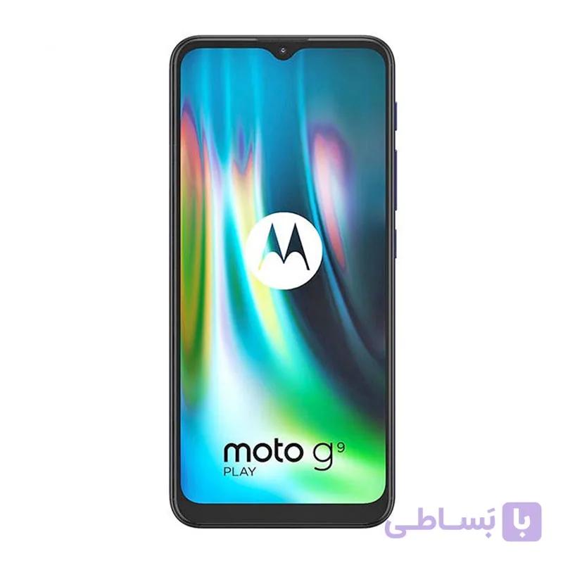 گوشی موتورولا مدل Moto G9 Play دو سیم کارت ظرفیت 128 گیگابایت و رم 4 گیگابایت — تصویر 1