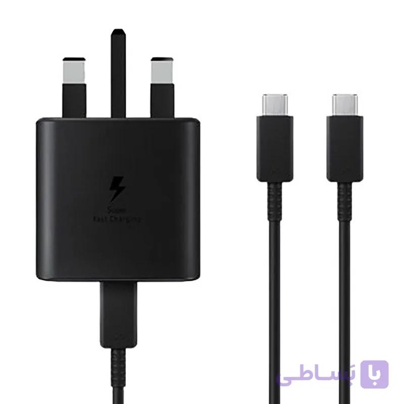 شارژر دیواری 45 وات سامسونگ به همراه کابل 1 متری — تصویر 1