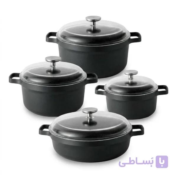 سرویس قابلمه و تابه 8 پارچه برگهف مدل BergHOFF Gem — تصویر 1