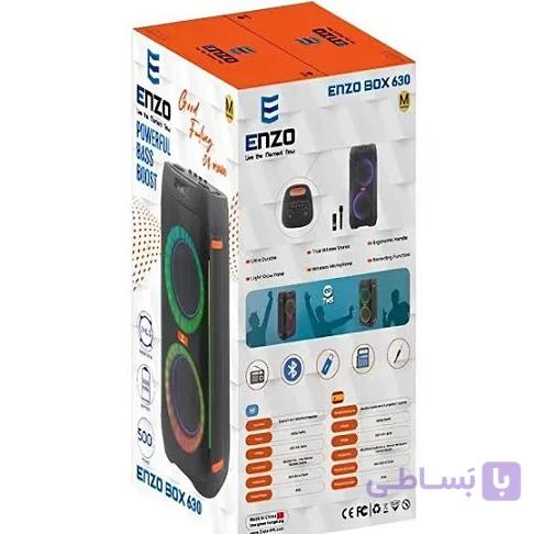 اسپیکر بلوتوثی قابل حمل انزو مدل Box 630