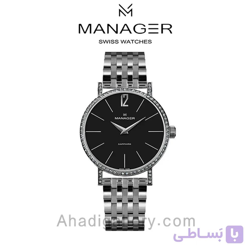 ساعت مچی منیجر مدل MAN-PS-06-SM-S