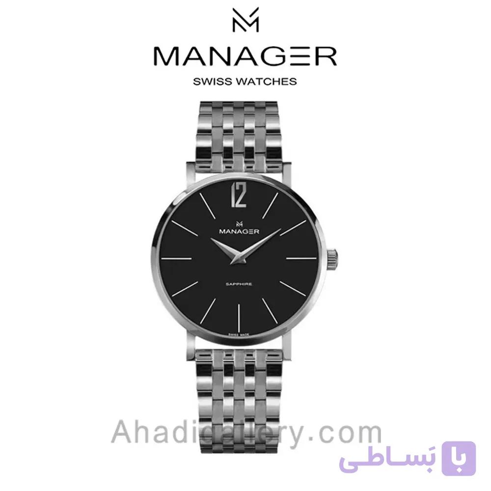 ساعت مچی منیجر مدل MAN-PS-04-SM