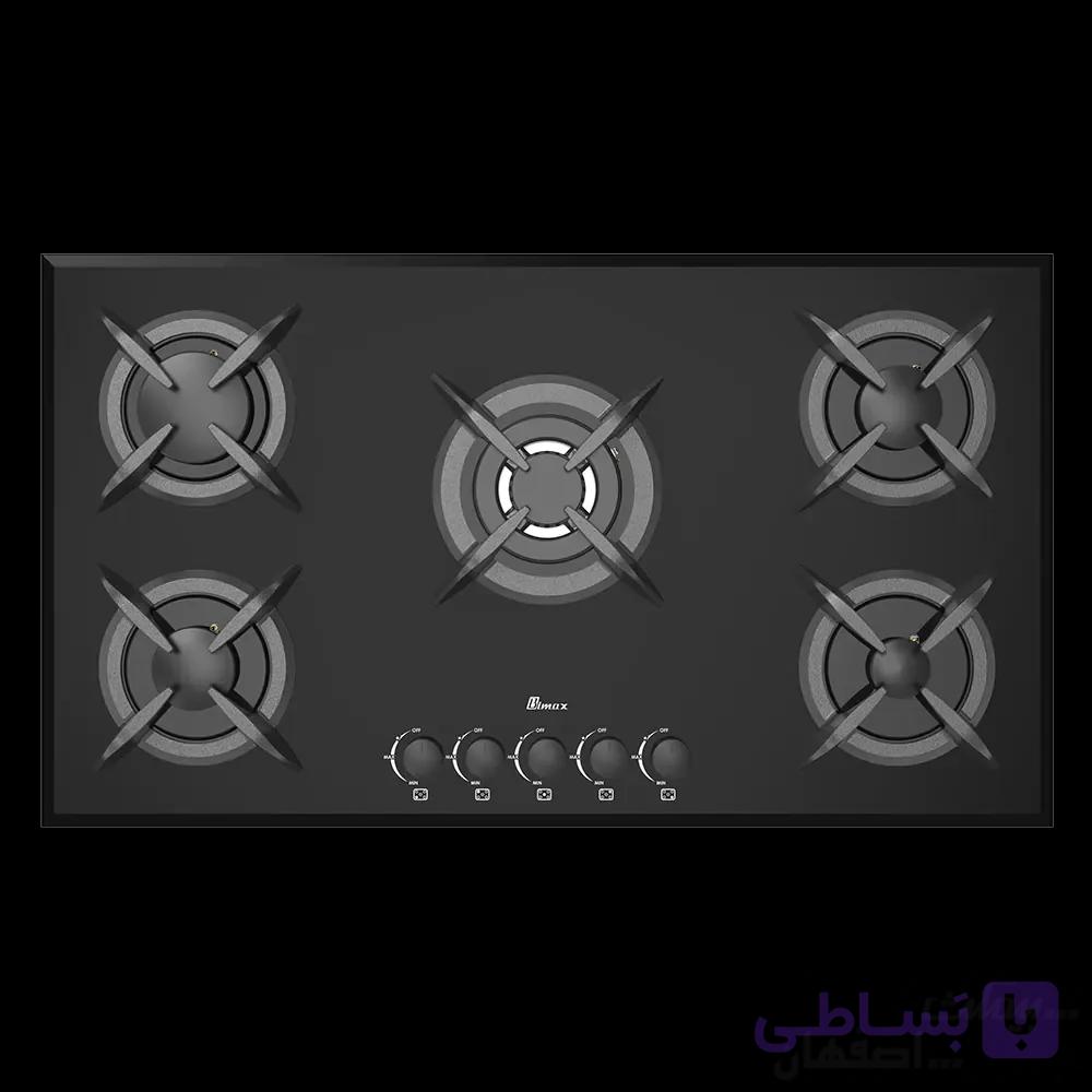 اجاق گاز شیشه ای 2102 بیمکث — تصویر 1