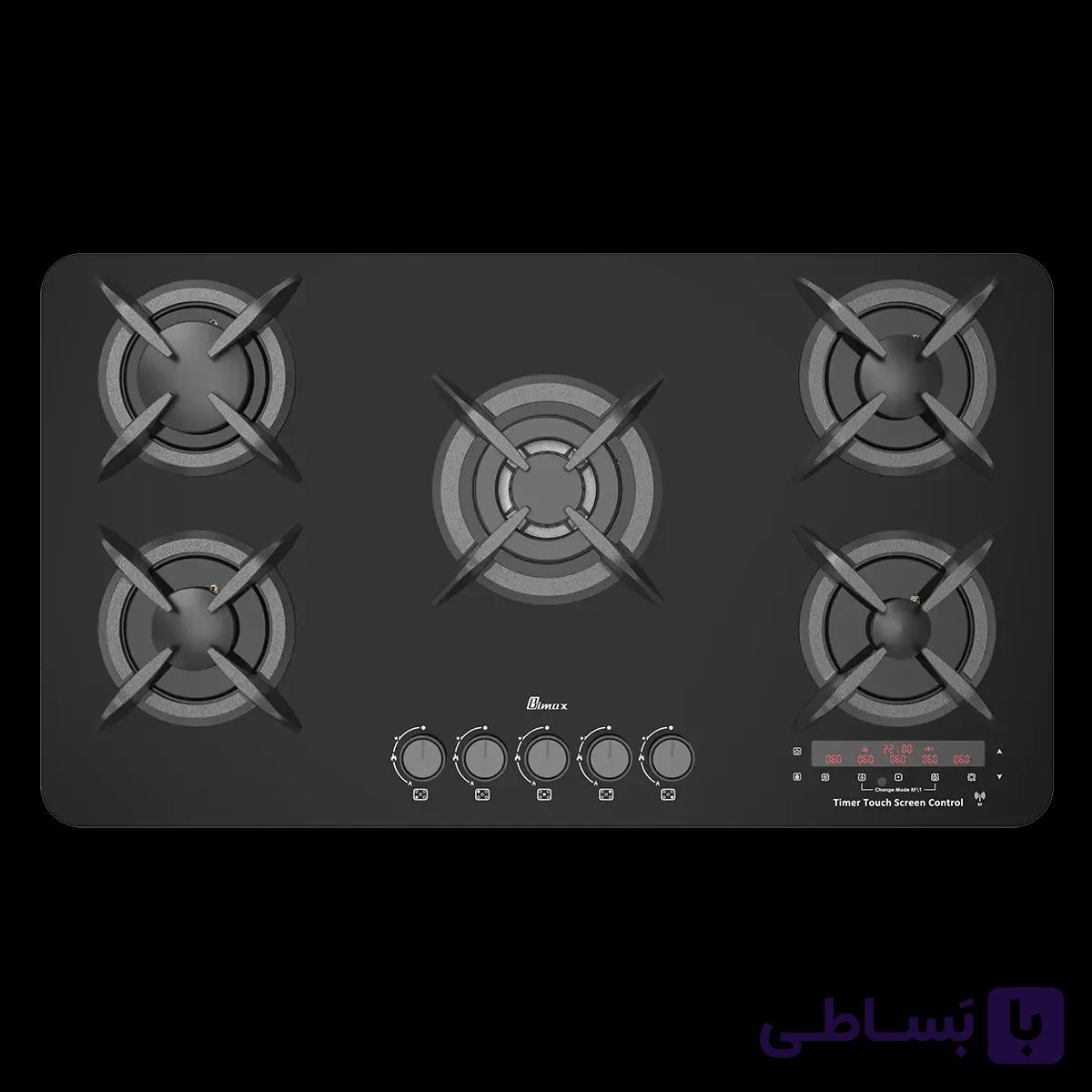 اجاق شیشه‌ای ۲۱۰۲RFT تایمردار رادیویی بیمکث — تصویر 1
