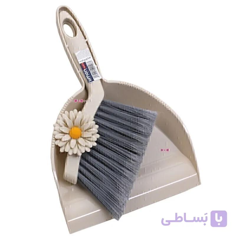 ست فرچه و خاک انداز فانتزی لیمون الوان — تصویر 1