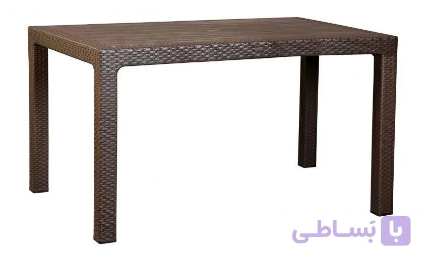 میز مستطیل حصیر بافت 321