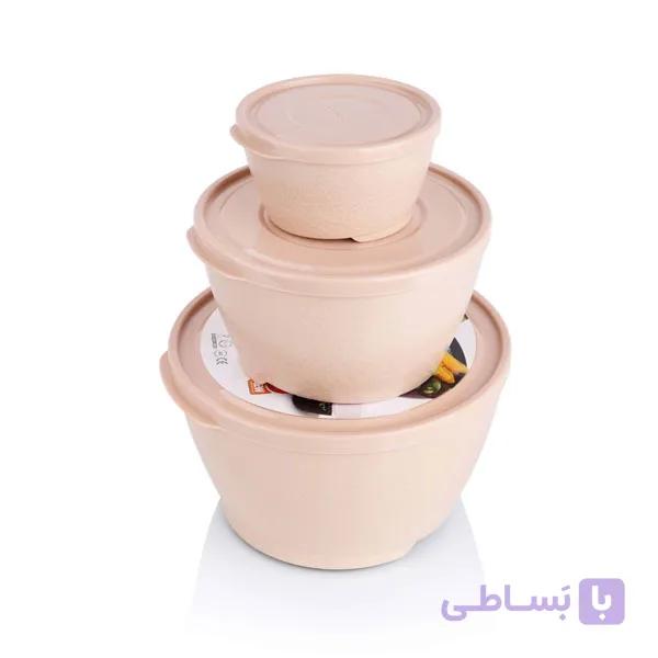 سرویس کاسه گرد درب دار ویولت — تصویر 1