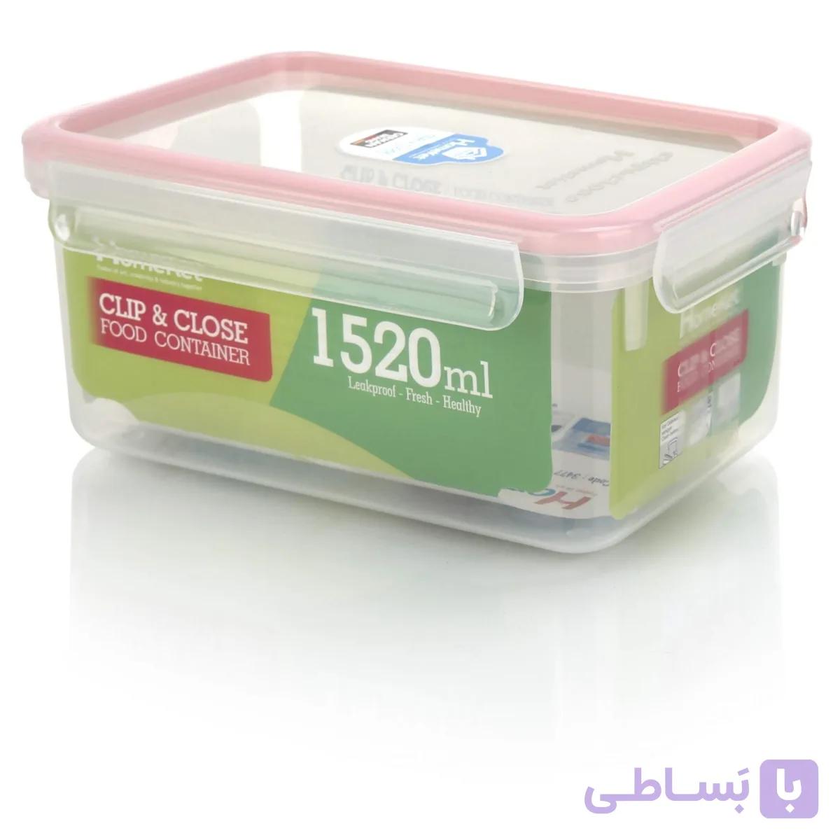 ظرف فریزری مستطیل متوسط هومکت — تصویر 1