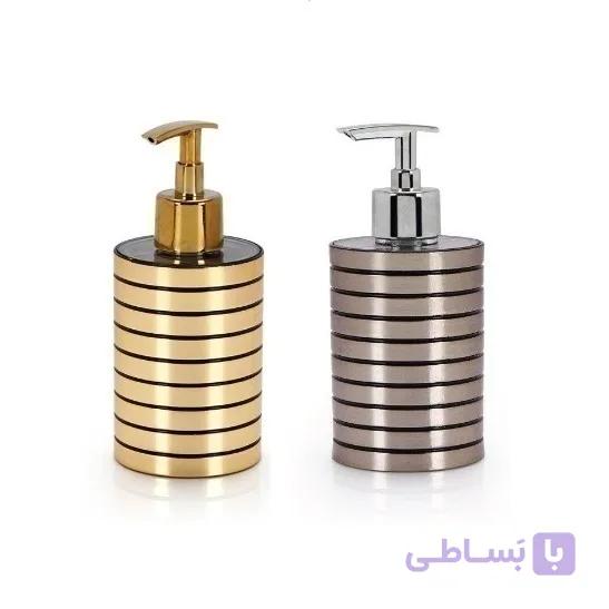 جا مایع بلند طرح تایلندی ( استیل و طلایی ) — تصویر 1