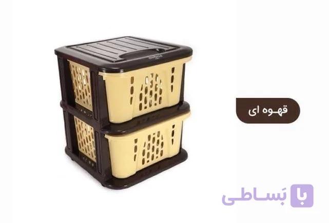 سبد دراور ۲ طبقه P2 ممتاز — تصویر 1