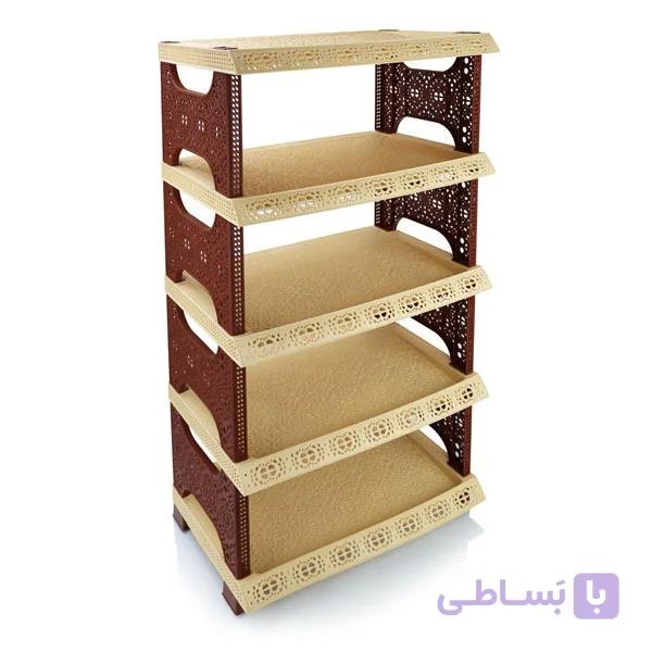 جاکفشی طرح دار جاسمین 4 طبقه هومکت — تصویر 1