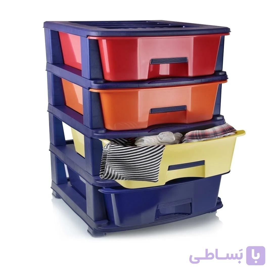 دراور 4طبقه رویال سایز متوسط هومکت — تصویر 1