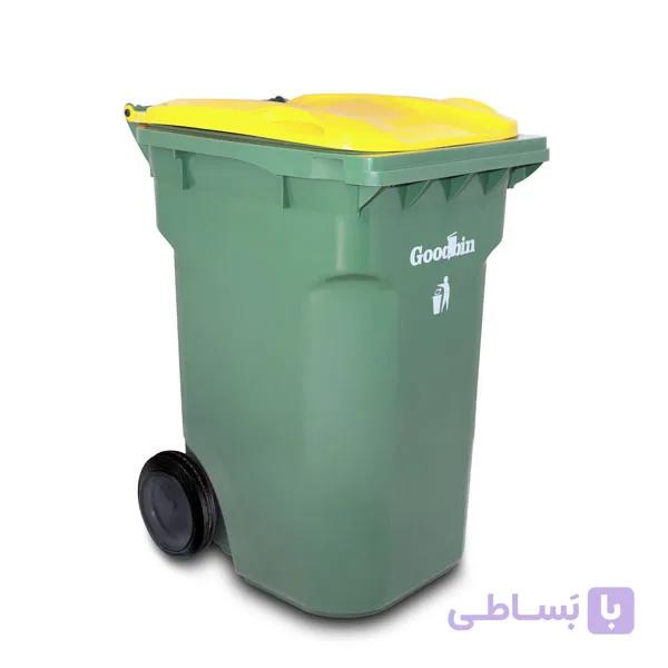مخزن زباله 360 لیتری گودبین چرخ دار (مونتاژ شده) — تصویر 1