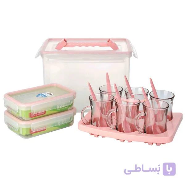 سرویس چای خوری دلنار 6 نفره — تصویر 1