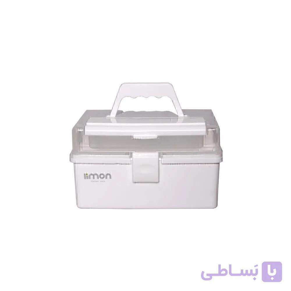 جعبه لوازم خیاطی ساده لیمون الوان — تصویر 1