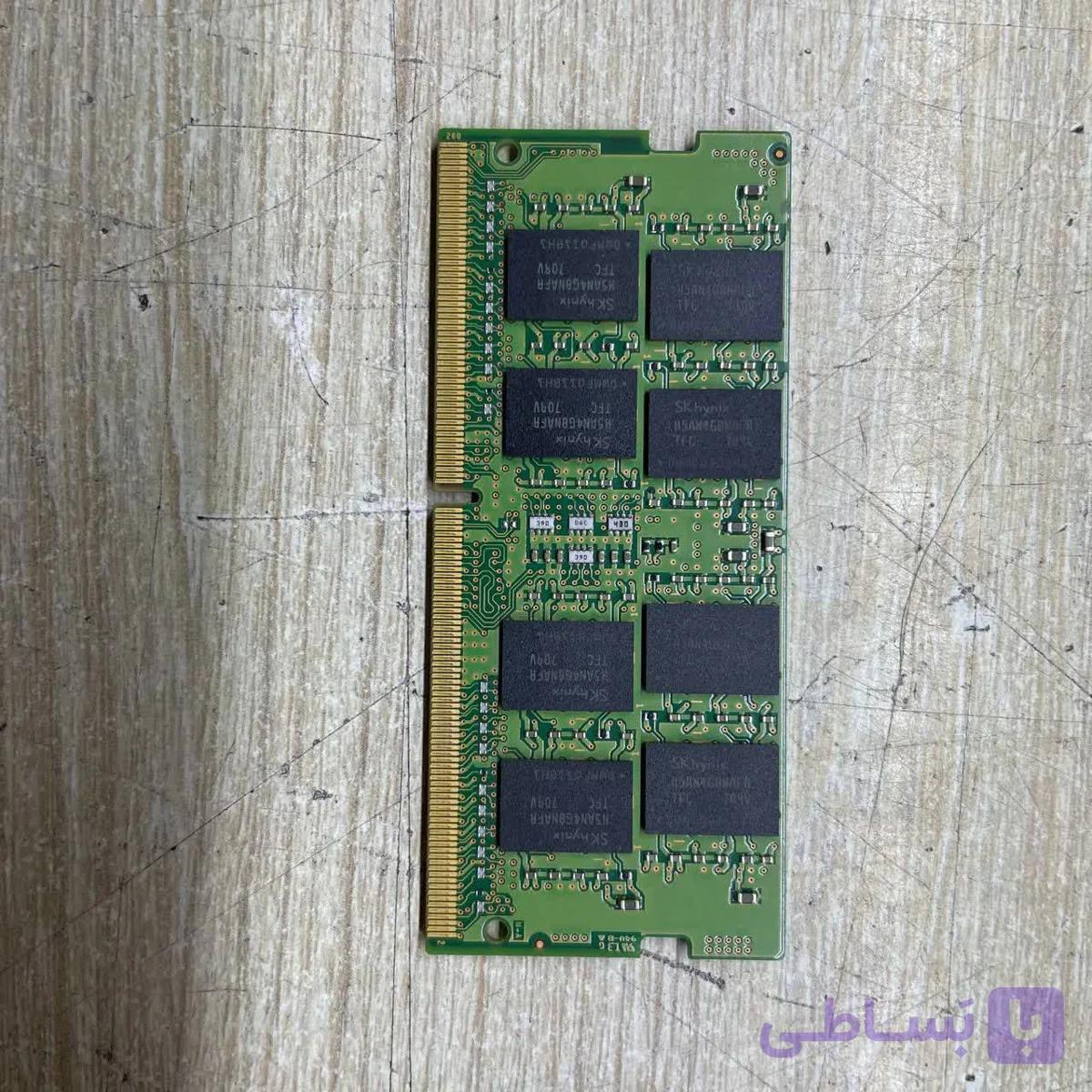 رم لپ تاپ استوک DDR4 ظرفیت 8 گیگابایت فرکانس 2133P برند HYNIX — تصویر 1