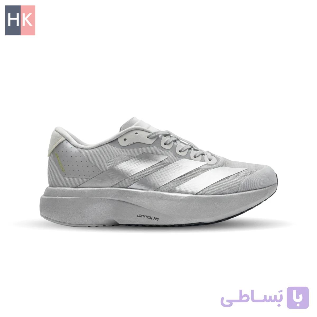 کتونی مردانه آدیداس آدیزیرو ایوو اس ال طوسی و نقره ای — تصویر 1