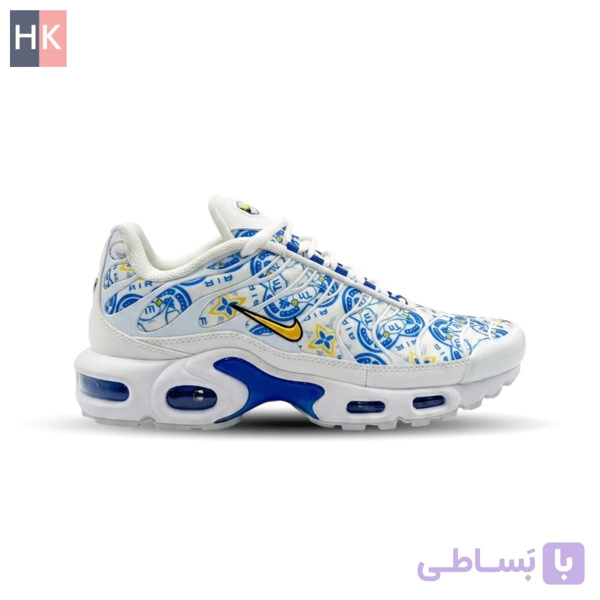 کتونی مردانه نایک ایرمکس پلاس تی ان آبی — تصویر 1