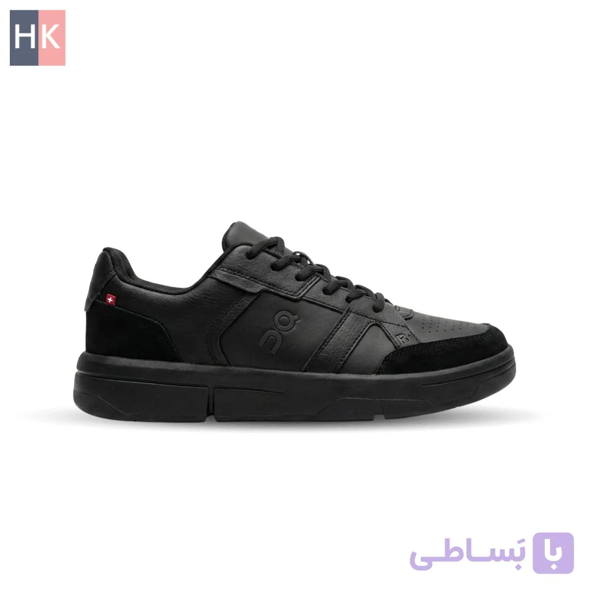 کتونی مردانه آن رانینگ راجر کلاب هاوس مشکی و سفید — تصویر 1